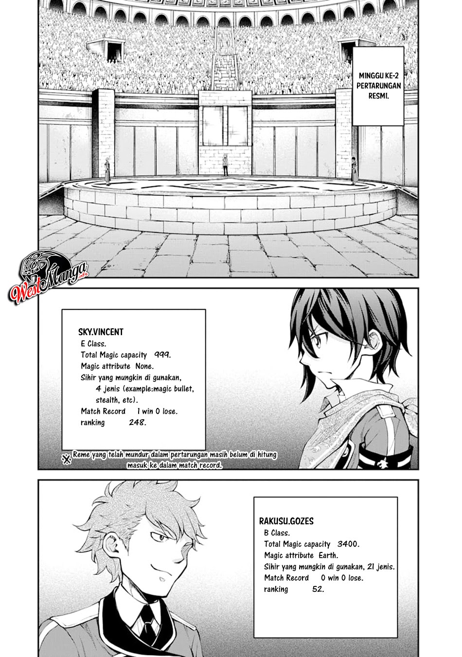Saisoku Musou No B-kyuu Mahou Tsukai Chapter 08 Bahasa Indonesia
